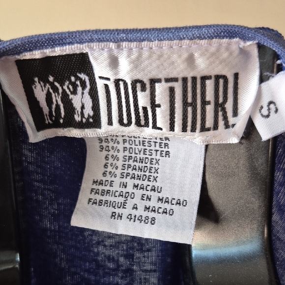 Together Vibrant Blue Blouse with Long Sleeves - Picture 2 of 5